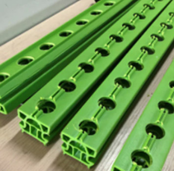 Drilling holes on profiles as designed