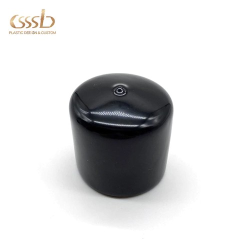 Silicone duct cap for metal tube