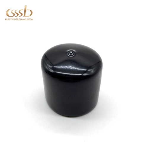 Silicone duct cap for metal tube