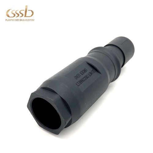 Custom plastic injection part ABS housing for Battery connector