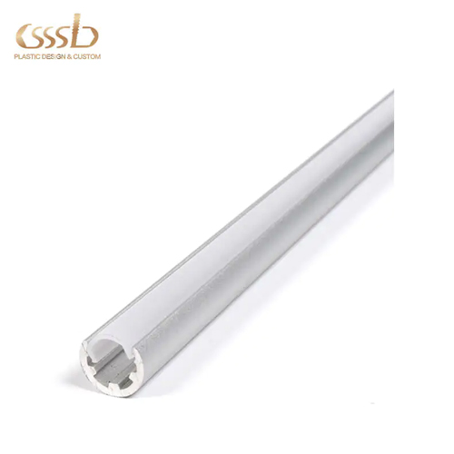 Plastic Extrusion Strip Acrylic Light Cover