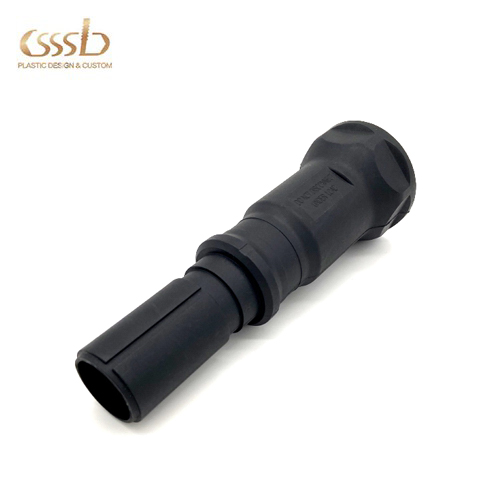 Custom plastic injection part ABS housing for Battery connector
