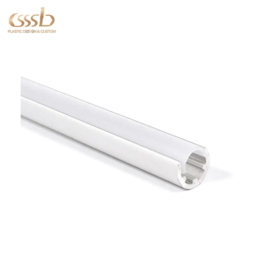 Plastic Extrusion Strip Acrylic Light Cover