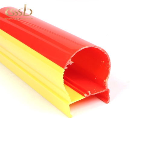 Extrusion profiles plastic clear cover for Polycarbonate led light diffuser