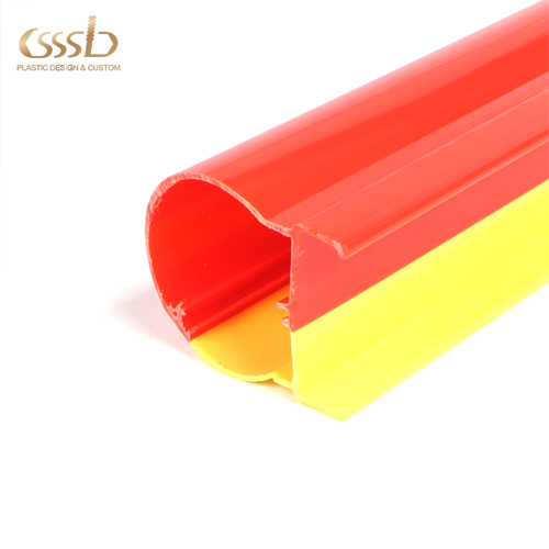 Extrusion profiles plastic clear cover for Polycarbonate led light diffuser