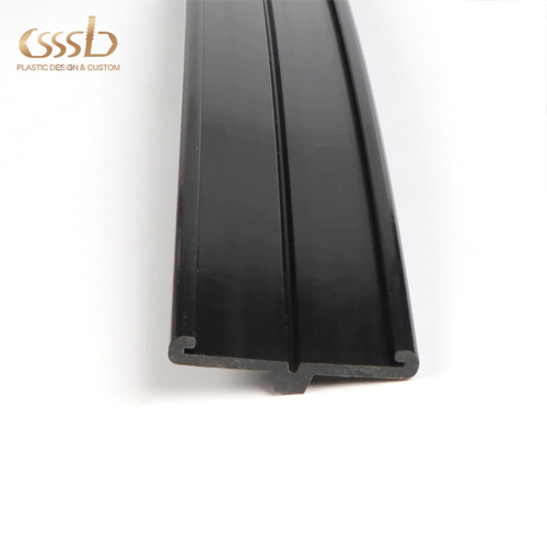 PVC extrusion sliding track profile factory customized shape and sizes