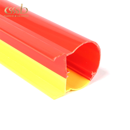 Extrusion profiles plastic clear cover for Polycarbonate led light diffuser