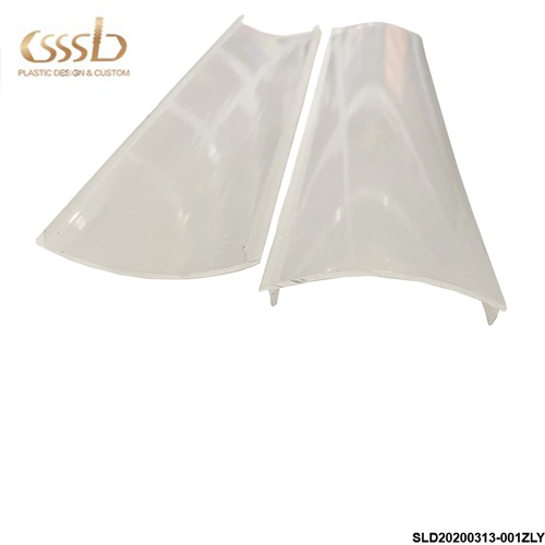 Extrusion linear led light PC diffuser plastic lamp cover